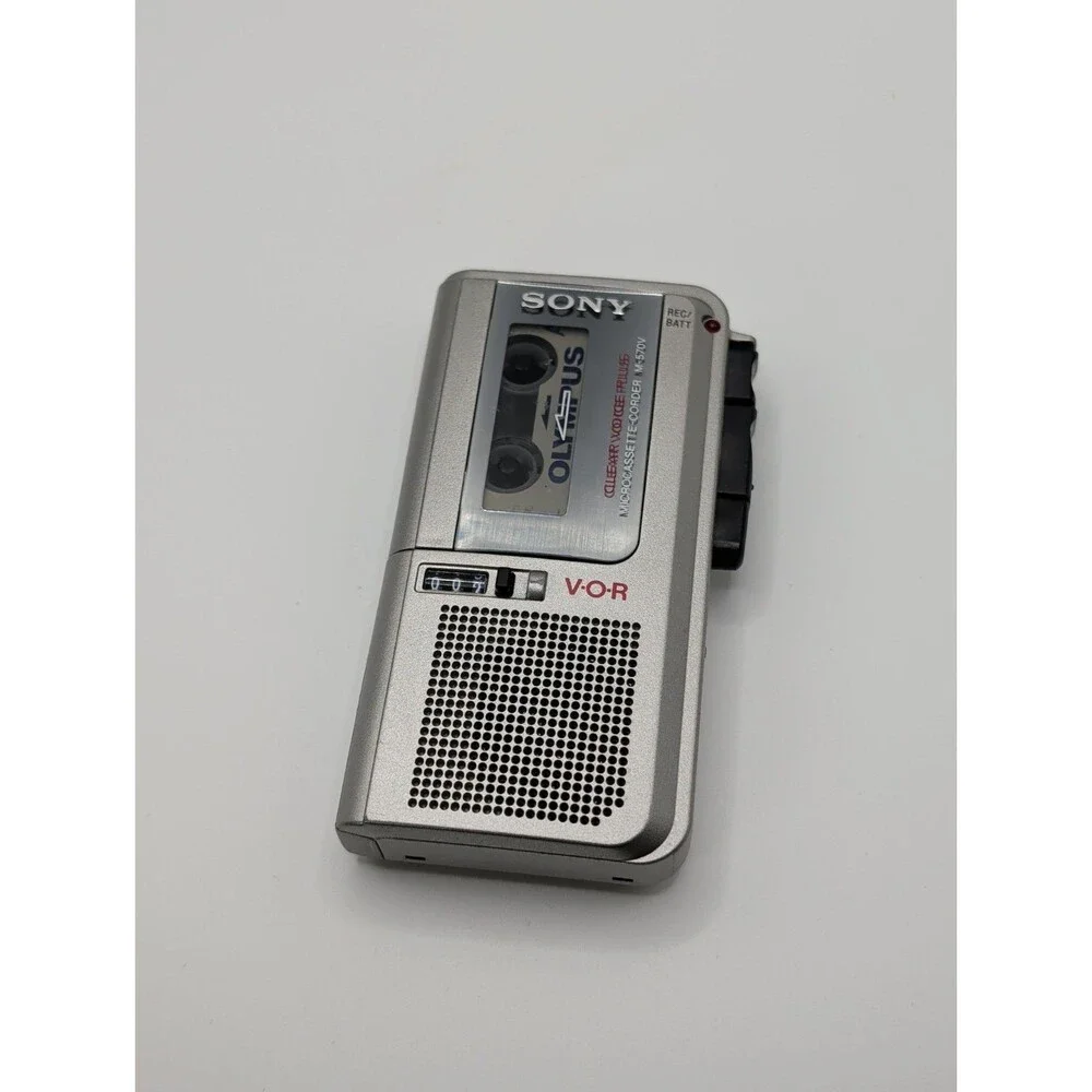 Sony M-570V Handheld Cassette Voice Recorder